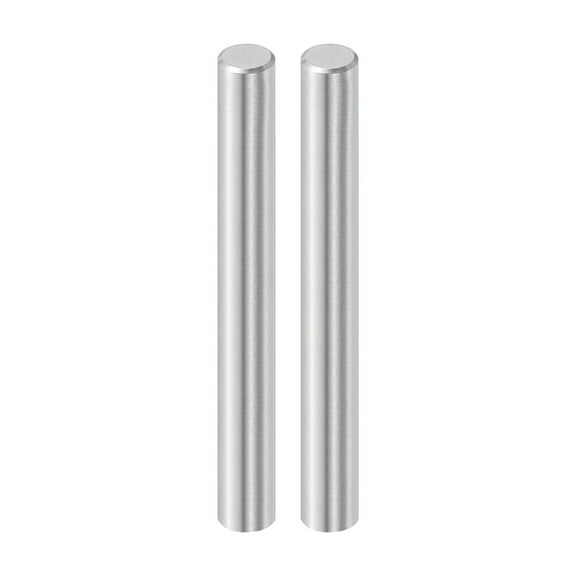 2 Pcs 3/8x2-1/2" Dowel Pins, Bearing Steel Cylindrical Dowel Pins Shelf Support Peg Pin Rod Fasten Elements Metal Shelf Pegs