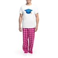 thumbnail image 5 of CafePress - Blue Graduation Cap Men's Light Pajamas - Men's Light Loose Fit Cotton Pajama Set, 5 of 7
