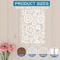 thumbnail image 4 of Gear Stencils 11.7×8.3inch Large Vintage Steampunk Stencils with Paint brush Steampunk Gears Stencil Template for Window Furniture Fabric Canvas DIY Craft Projects, 4 of 9