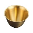 thumbnail image 1 of LEEYNEER Stainless Steel Inclined Basin Fruit Metal Popcorn Bowl Lettuce Vegetable Mixing Bowls Mini, 1 of 6