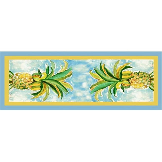 Betsy Drake RN400G Chemin de Table Ananas 13 x 54 Po