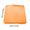 Orange, variant on HAXMNOU Square Chair Cushion Pads with Ties, Soft Seat Pads with Non-Slip Backing for Indoor or Outdoor Chairs and Long Sitting Comfort, Orange