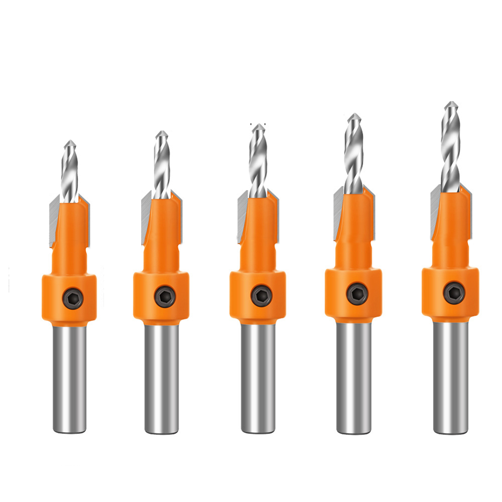 Woodworker Countersink Drill Bit Set 