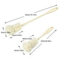 thumbnail image 2 of BOLLSLEY Water Bottle Flexible Cleaning Brush, White, 2 of 2