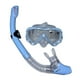 thumbnail image 4 of Conjunto de snorkel seco kusrkot Máscara de buceo Adultos Lente transparente a prueba de fugas Azul, 4 of 8