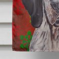 thumbnail image 4 of Carolines Treasures SC9745CHF Tick Bleu Coonhound Flocons de Neige Rouge Vacances Drapeau Toile Maison Taille, 4 of 4