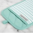 thumbnail image 4 of KitchenAid Albany Pot Holder 2-Pack Set, Aqua Sky, 7"x10", 4 of 5