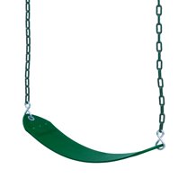 Swurfer Tree Outdoor Belt Swing Set Swings, Playground Swing Seat Replacement, Swing Set Accessories, Green