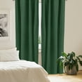 thumbnail image 3 of Ambesonne Money Window Curtains, Monetary Sign of USA, Each 28" W x 63" L, Hunter Green Lime Green, 3 of 5