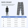 thumbnail image 4 of Lsque Video Game Print Men's Pajama Pants, Lounge Pant - Comfortable Home Wear,Elastic Waistband, Stylish Design-X-Large, 4 of 9