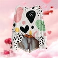 thumbnail image 2 of VISALY Women Heart Sweater Heart Printed Sweater Base Sweater Trendy Sweater Patterned Sweater Trendy Sweater Dressy Casual Sweaters Business Casual Sweaters Oversized Sweaters Beige 3Xl, 2 of 4