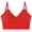 Red, variant on LLYWEY Ladies Bras Plus Size Bras Women Wireless Ladies Demi Cup Bra Style-944 Women's Plus Molded Cup Bra Feature Adult Female Bralette Sports Bras Green 42B