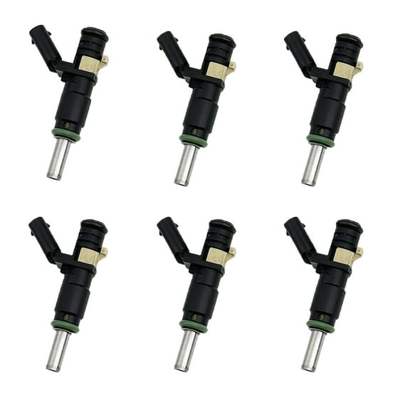 6x Fuel Injectors For MERCEDES-BENZ C E G GL ML S SLK V6 3.0L 3.5L 2006-2015