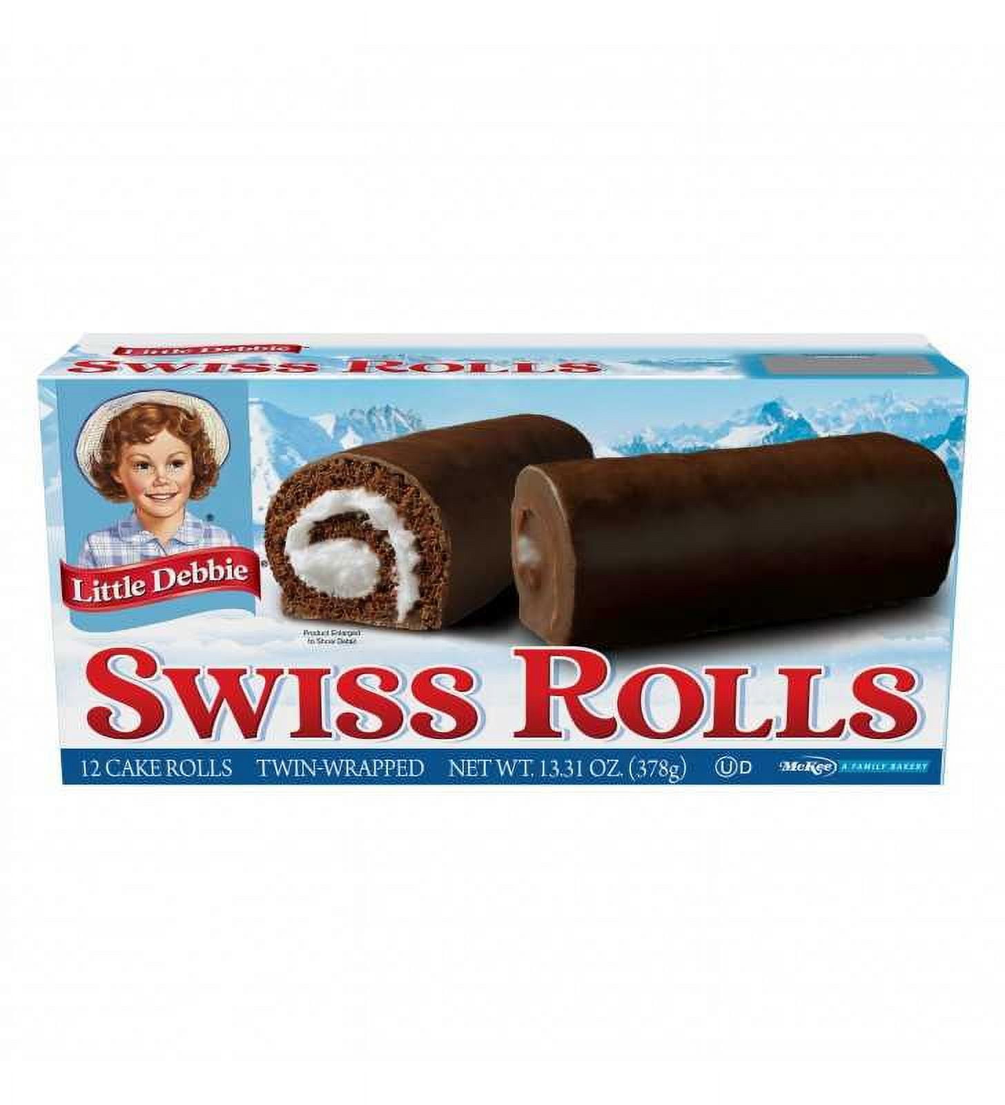 Little Debbie Swiss Rolls - 12ct/13.31oz pack of 4