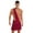 Burgundy-D, variant on iEFiEL Mens Halloween Ancient Greek Gladiator Role Play Costume One Shoulder Skirt Cuffs Suit Burgundy-D XXL