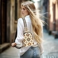 thumbnail image 5 of FORMRS Womens Crossbody Sling Bag Travel Daypack Shoulder Chest Backpack, Geometric Designs, 5 of 7