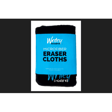 Writey Board Microfiber Eraser Cloths 11-1/2 in. W x 11-1/2 in. L