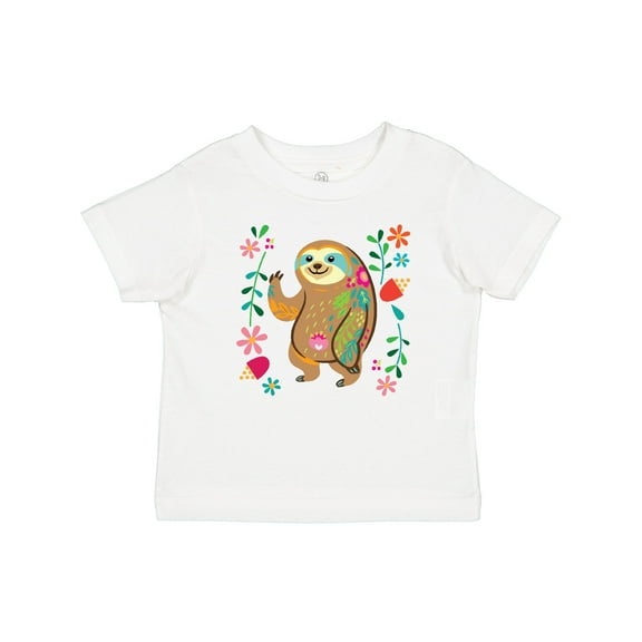 Inktastic Sloth Cute for Girls Girls Baby T-Shirt