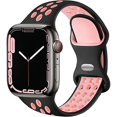 thumbnail image 1 of Correa Compatible con Apple Watch NQ Banda Deportiva Silicona 42/44/45mm, 1 of 4