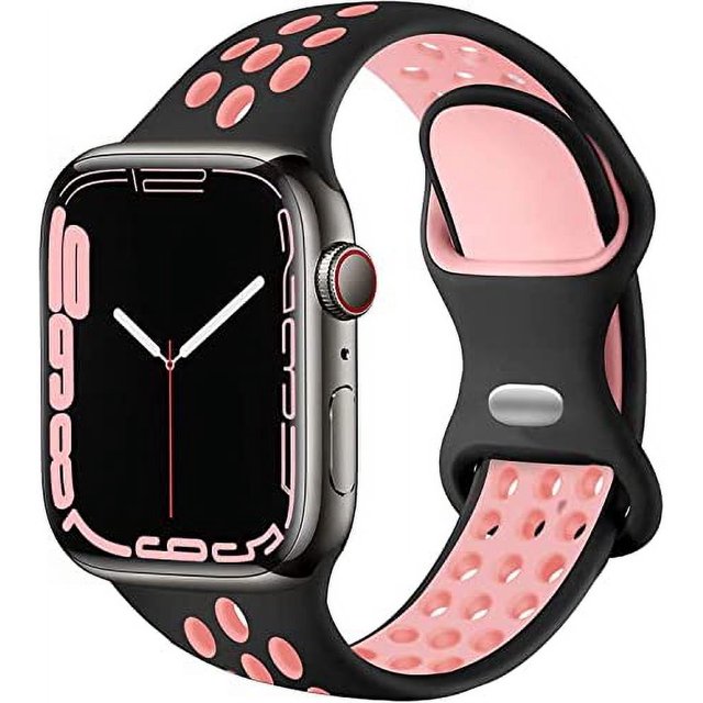 Correa Compatible con Apple Watch NQ Banda Deportiva Silicona 42/44/45mm