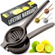 thumbnail image 1 of Exprimidor de limones Zulay Kitchen de acero inoxidable negro, 1 of 7