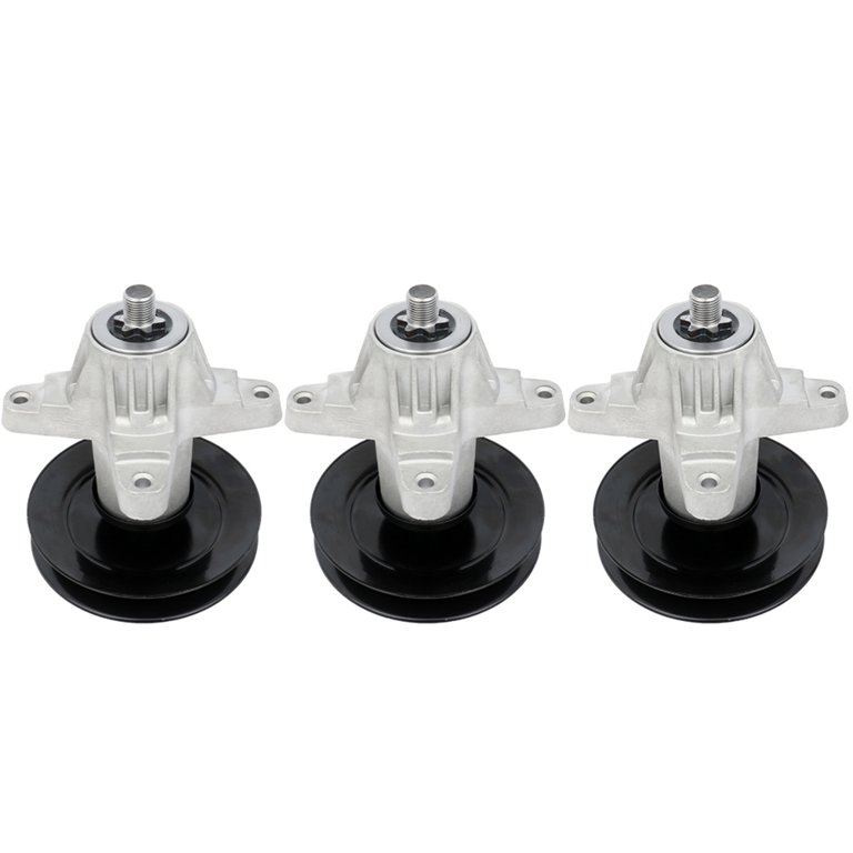 CCIYU 3 pack Mower Spindle Spindle Assembly with w/PULLEY fit for