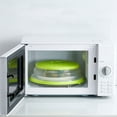 thumbnail image 4 of Advancent 1Pcs Collapsible Microwave Plate Cover Foldable -proof Splatter Covers Guard Vegetables Folding Microwave Type6 NO6, 4 of 6