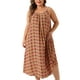 thumbnail image 1 of Vestidos de mujer de tallas grandes Agnes Orinda con tirantes de espagueti para primavera y verano, vestidos largos bohemios de playa 1X rojos, 1 of 7