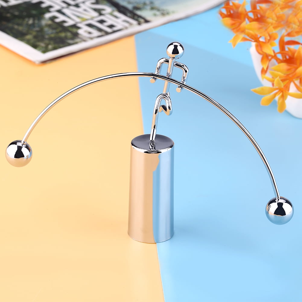 Greensen Mini Newton's Cradle Balance Ball Physics Classic Science Fun