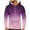 Purple, variant on Ofreoo Men Casual FashionRound Neck Pockets Gradation Print Pullover Long Sleeve Tops Hooded Sweatshirt Comfort Colors Sweatshirts Great Gifts for Less
