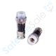 thumbnail image 1 of SatelliteSale Conectores Coaxiales Tipo F para Interiores y Exteriores con Sellado Hermético para Cables Coaxiales RG-59 (Paquete de 25 Unidades), 1 of 6