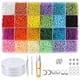thumbnail image 2 of 9600 de las de pequeñas de 3 mm, artesanales de 24 colore fabricación y manualidade con una BLESIY Cuentas espaciadoras, 2 of 7