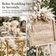 thumbnail image 4 of Pampas Grass 17 pulgadas Bunny Tails Pampas Grass decoración boho Pampas Grass decoración para bodas, 4 of 7