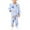 C-Sky Blue466, variant on DHFJKG Boys Girls Flannel 2 Piece Home Clothes Cute Cartoon Pattern Long Sleeve Turndown Collar Pockets Shirt Loose Fit Bottoms Cozy Outfit