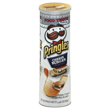 UPC 038000847561 product image for Pringles Food Truck Flavors Cheeseburger Potato Crisps Limited Edition, 5.96 Oz. | upcitemdb.com