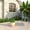 Terracotta, variant on LeisureMod Dahlia Mid-Century Tapered Round Planter, Fiberstone & MgO Clay, Indoor/Outdoor Plant Pot