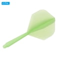 thumbnail image 3 of Uxcell Integrated Dart Shaft & Flights, 3 Pack Lightweight Dart Flight Set, Green, 3 of 5