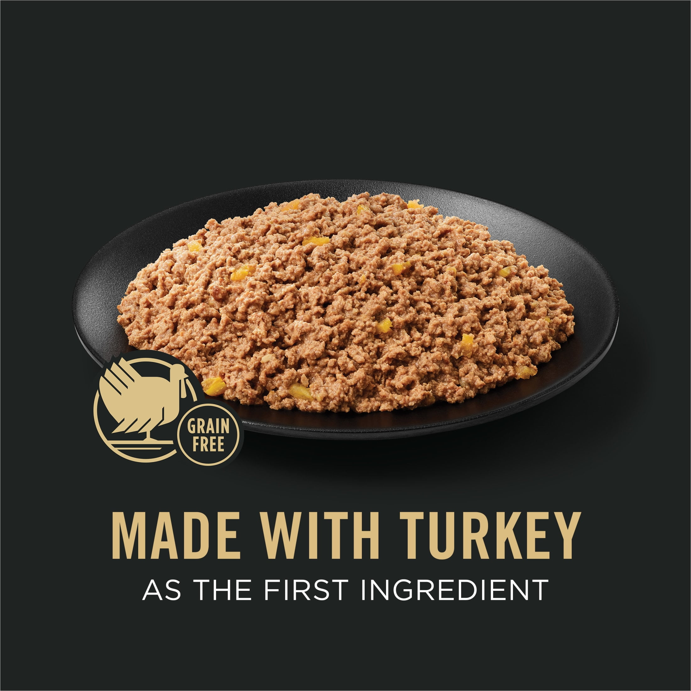 Purina Pro Plan Grain Free Wet Dog Food, Classic Turkey and Sweet Potato Entrée, 13 oz Can