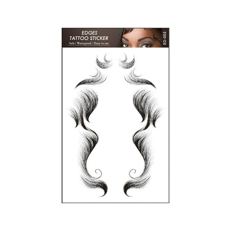 keusn bangs sticker 18 styles popular waterproof hair fringe edge