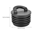 thumbnail image 2 of Minkissy 8Pcs Black Universal Kayak Scupper Plugs Rubber Leakproof Drain Hole Covers, 2 of 7