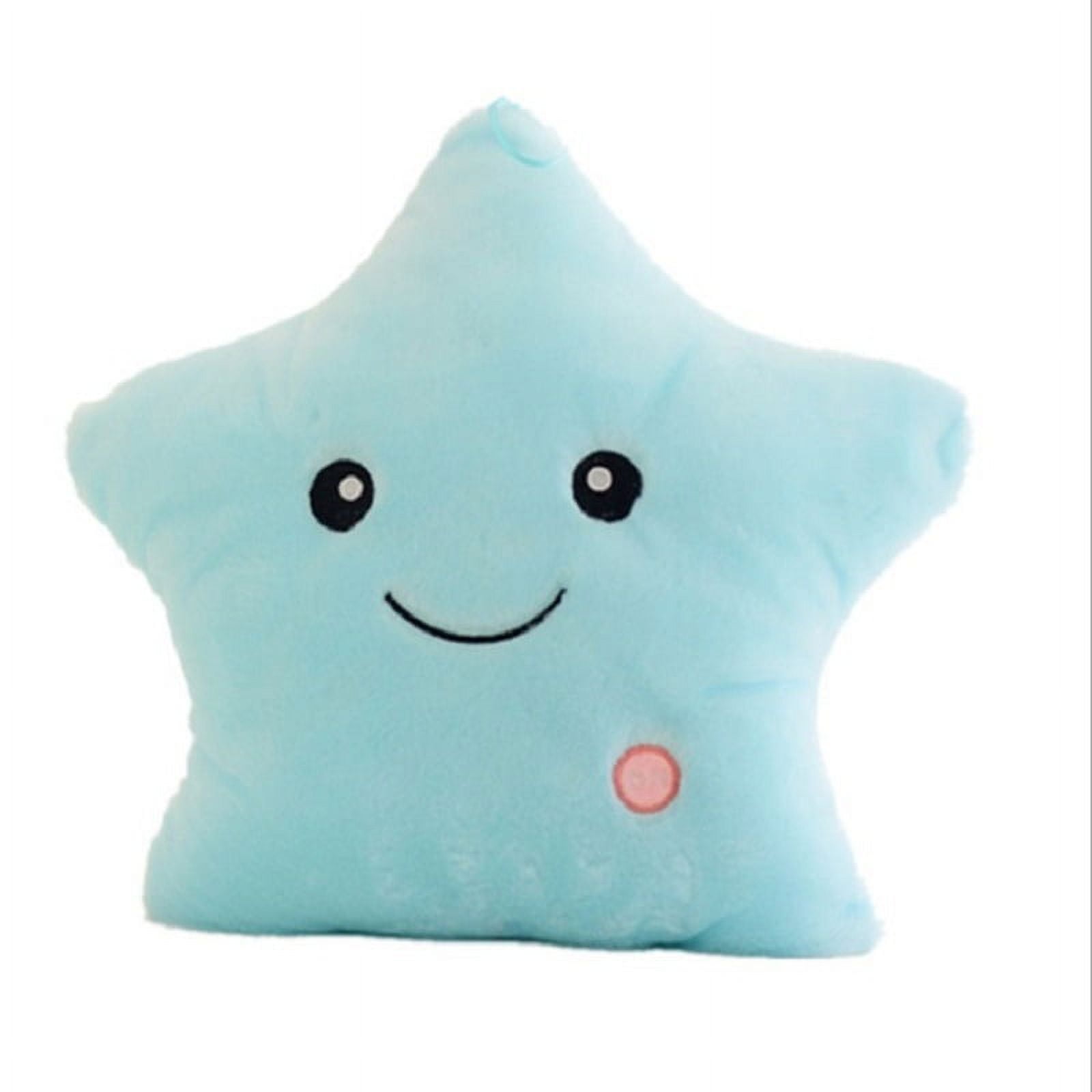 Led Star Cushion Cushion Glowing Led Night Light Star Shape Plush