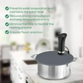 thumbnail image 4 of Sous Vide Lid for Precision Cooking, Sous Vide Silicone Lid for Standard 10 1/2" Pot, Compatible with Anova Culinary Sous Vide Precision Cookers Prevent Water Evaporation and Retain Flavor, 4 of 7