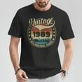thumbnail image 2 of 1989 All Original Parts T-Shirt, Vintage 35th Birthday Gift for Men Women, Retro Classic Car Enthusiast Tee, Funny Graphic Shirt, 80s Style, Adult Unisex Cotton Top, 2 of 3