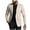 #110-Beige, variant on Men's Solid Color Single-Button Notch Lapel Blazer Jacket Slim Fit Casual Business Formal Wear for Wedding & Office Occasions