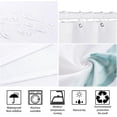 thumbnail image 4 of Funny Cat Shower Curtain, Cool Cat, Dinosaur, Japanese Ocean Wave (180x230cm) Ref: 2021, 4 of 5