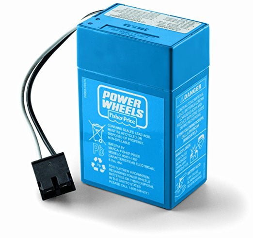 Power Wheels Toddler 6volt Rechargeable Replacement Battery for sale online 