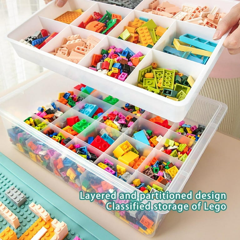 Toys Storage Organizer Lego, Storage Box Building Blocks