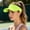 Green, variant on Rove Studio Women's Athletic Sun Visor, UPF 50+ Breathable Sun Hats for Women for Tennis, Running & Sports Black One Size