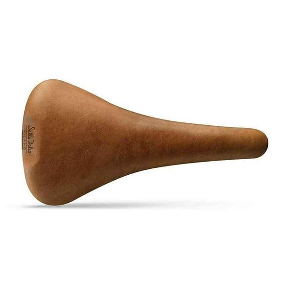 Selle Italia Flight Racer Saddle - Titanium, Brown, L1