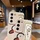 thumbnail image 4 of 3D Cute Cartoom Duck Wrist Band Holder Stand Bracket Case For Samsung Galaxy S23 Ultra S22 Ultra S21 FE S20 Plus S10 Plus S9 Plus A53 A33 A73 5G Shockproof Cover, 4 of 4